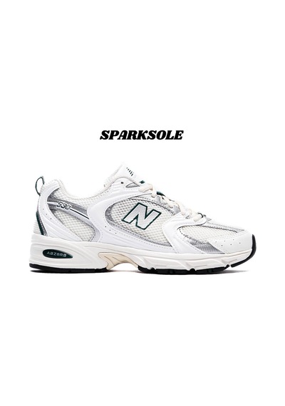 New Balance 530 Sea Salt Marsh Green Mr530sx -sparksole Gri Gri
