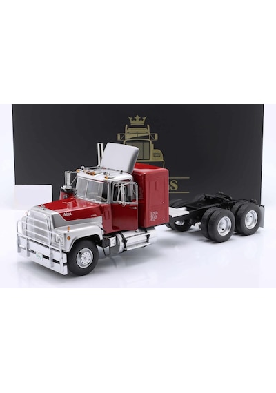 1/18 Mack Rl 700l Truck Year 1974 Red Metallic / Silver 1:18 Road Kings