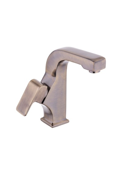 İsaoğlu Yapı Mat Gold Lavabo Bataryası Mat Antik Gold Lavabo Musluğu Pirinç Modern Tasarım Gold