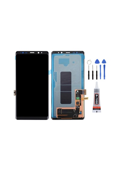 Samsung Note 9 Siyah Uyumlu Ekran Lcd Dokunmatik Tamir Seti Ve Yapıştırıcı Yanında Yedcom