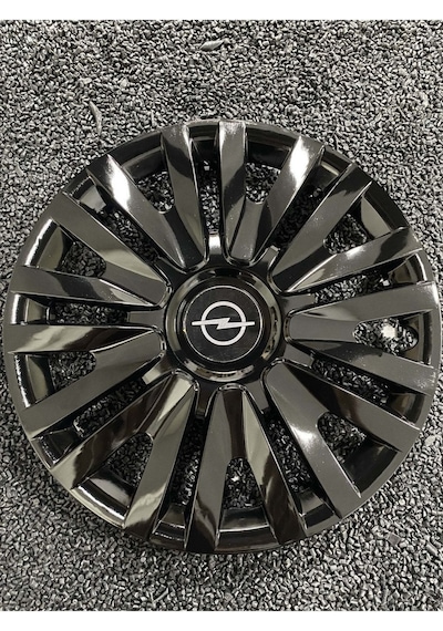 Opel Vectra 15" Inç Kırılmaz Jant Kapağı Siyah 4 Adet 5911syhopel