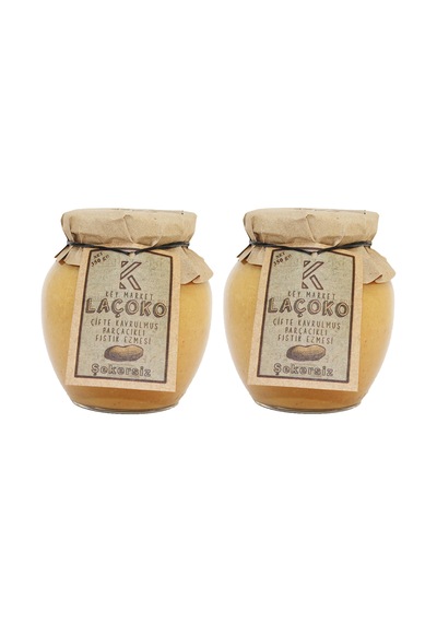 Laçoko Çifte Kavrulmuş Parçacıklı Yer Fıstığı Ezmesi 700 G