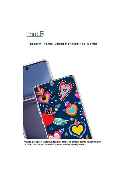 Samsung Galaxy Uyumlu A25 İle Retro Color 3 Kamera Korumalı Şeffaf Kılıf