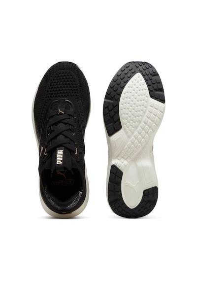 Puma Softride Mayve Leopard Wns Kadın Koşu Ayakkabısı Siyah 31016201 Siyah