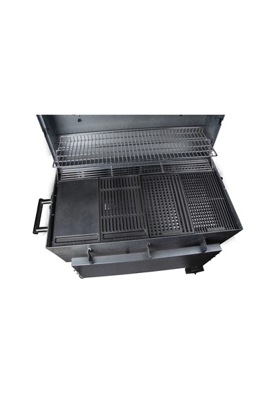 Igrıll Barbekü 1000 Mm Kömürlü Mangal Gri