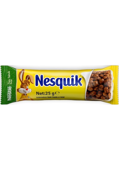 Nestlé Nesquik Kakaolu Tam Tahıllı Bar 32 x 25 G