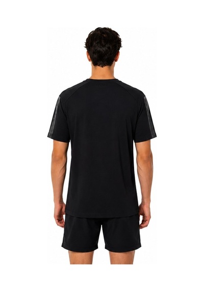 Tommy Life Basic Erkek Tshirt Bisiklet Yaka Kol Detaylı Siyah 88447