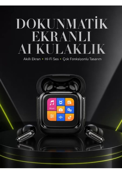 Yeni Nesil Dokunmatik Ekranlı Aı Kablosuz Kulaklık