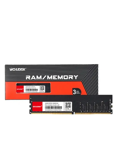 Wchudisk 16 Gb Ddr4 2666 Mhz Pc4-21300u Cl19 1.2v Masaüstü Ram