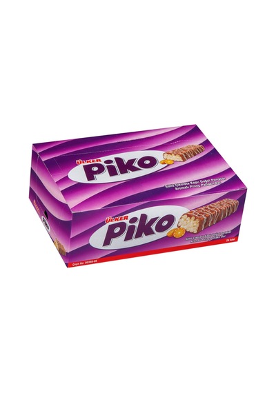 Ülker Piko Pirinç Patlaklı Bar Portakal 18 G - Pratik Atıştırmalık 3'li Ekonomik Paket - 3 Adet Tarı