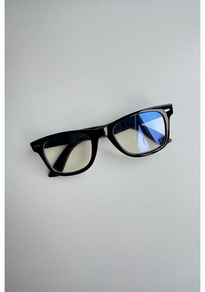 Wayfarer Blue Block Mavi Işık Koruyucu Gözlük Yüksek Kalite Koruma Desenli