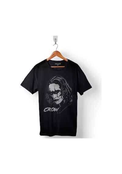 Brandon Lee The Crow Face Ölümsüz Aşk Erkek Tişört