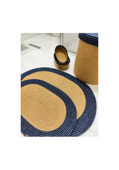 Jüt Hasır 5 Li Banyo Paspas Takımı Bohem Tarzı Paspas:50x80/ 40x60 /çamaşır Sepet 40x35 Hasır Kırçılmavi Hasır Kırçılmavi Jüt Hasır 5 Li Banyo Paspas Takımı Bohem Tarzı Paspas:50x80/ 40x60 /çamaşır Sepet 40x35 Hasır Kırçılmavi Hasır Kırçılmavi