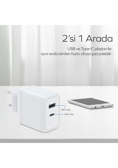 Woyax By Deji Gan 45w Type-c Pd Ve Usb Süper Hızlı Şarj Aleti, 1.