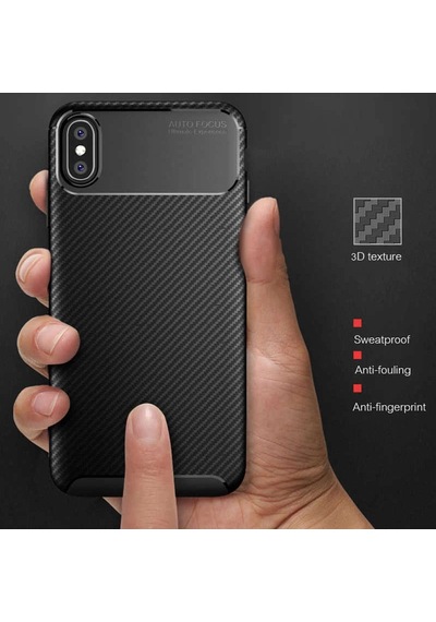 Apple Uyumlu iPhone X Kılıf Zore Negro Silikon Kapak