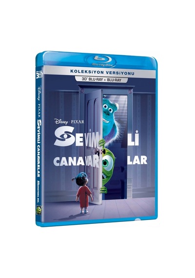 Monsters, Inc. Sevimli Canavarlar 3d Blu-ray 2 Disk Combo