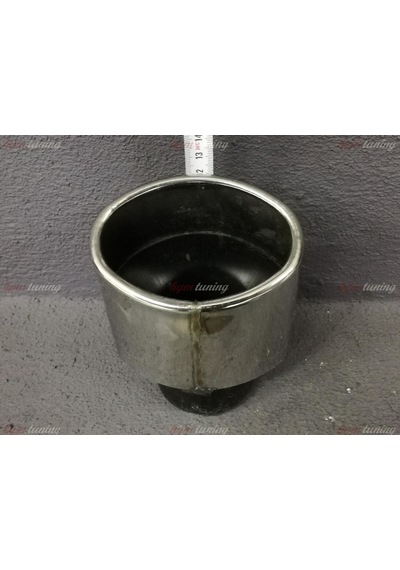 Tek Çıkışlı 105mm Egzoz Ucu Eğik Oval Ağız