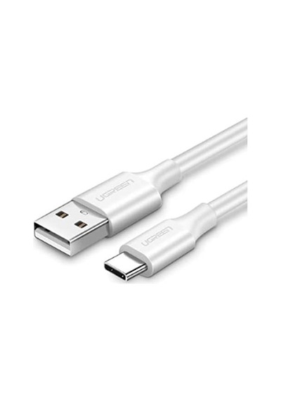 Usb To Usb C Hızlı Şarj Kablosu Beyaz 2 Metre