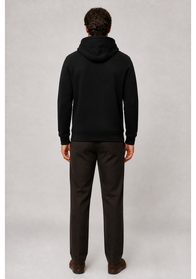 Redline Consume Erkek Regular Fit Kapüşonlu Sweatshirt Siyah