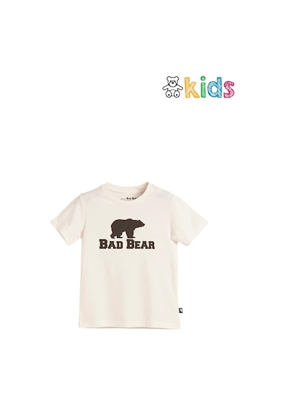 Bad Bear Bear Tee Kids Off-white Beyaz T-shirt Çocuk Tişört-beyaz Beyaz