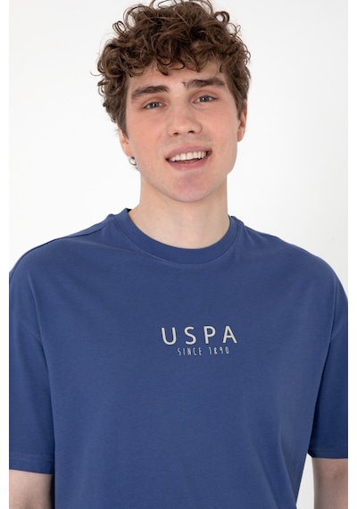 U.S. Polo Assn. Erkek Oversize Fit Bisiklet Yaka Açık Lacivert Tişört 50299543-VR059 U.S. Polo Assn. Erkek Oversize Fit Bisiklet Yaka Açık Lacivert Tişört 50299543-VR059