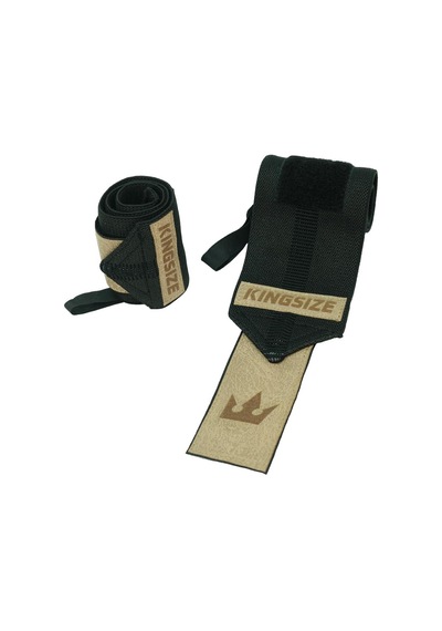 Kingsize Heavy Duty Wrist Wraps Siyah