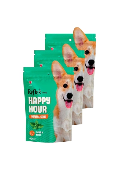 Happy Hour Ağız Ve Diş  Köpek Ödül Maması 3 X 60gr