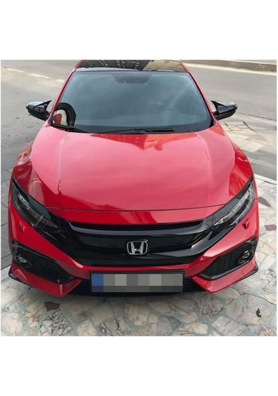 Honda Cıvıc Fc5 Fk7 2016 2020 Yarasa Batman Ayna Kapağı Parlak Si