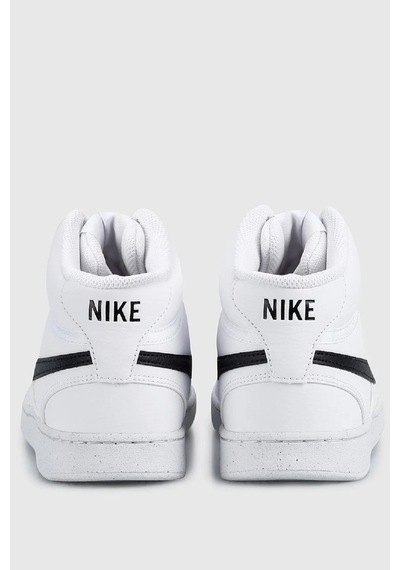 Nike Court Vision Mid White Sneaker Bilekli Günlük Beyaz Spor Ayakkabı