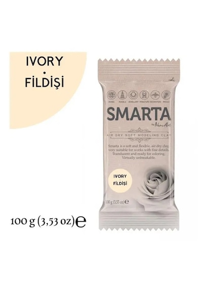 Smarta Modelleme Hamuru 100 Gr Fildişi