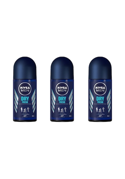 Nivea Men Dry Fresh Erkek Roll-On Deodorant 50 ML x 3