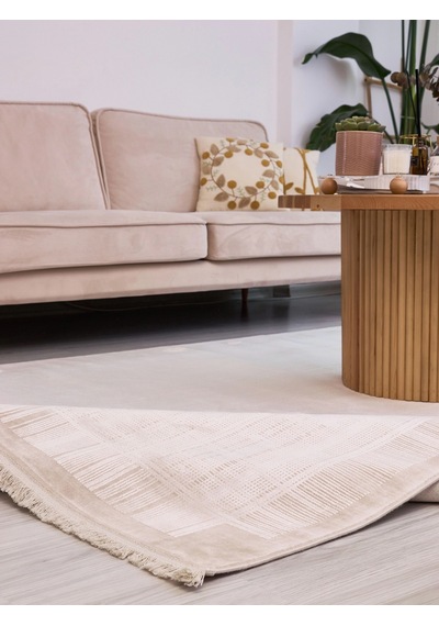 Apex Serenity 7831 Krem Modern Salon Halısı Krem