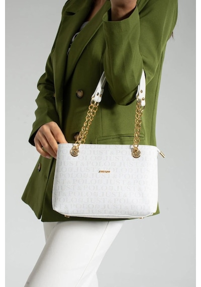 Just Polo Kadın El Ve Omuz Çantası 2181mh Beyaz 63463803