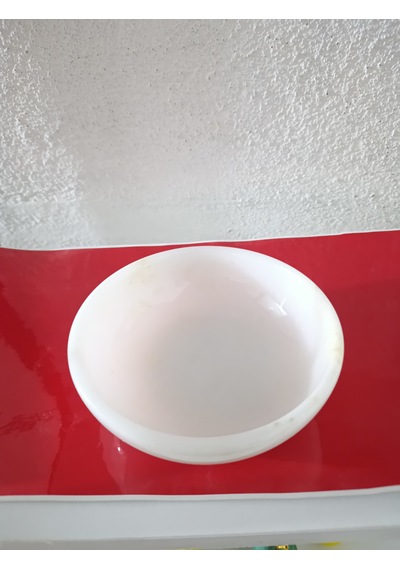 Doğal Beyaz Mermer Kase Tabak