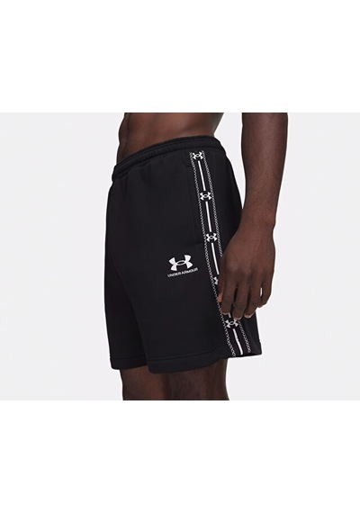 Under Armour Ua Icon Flc Taped Short Erkek Günlük Şort 6013458-008 Siyah