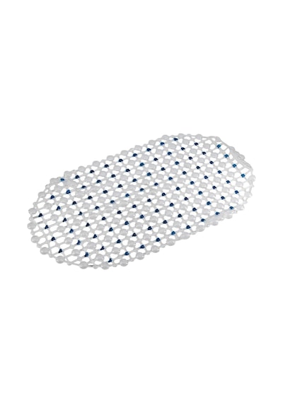 Efe Mark Eko Serisi Banyo - Küvet İçi Kaydırmaz Vantuzlu Oluklu Oval Paspas 63 X 34 Cm, Mavi Diğer