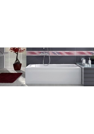 Shower 70X130 Düz Mini Küvet Oturmasız