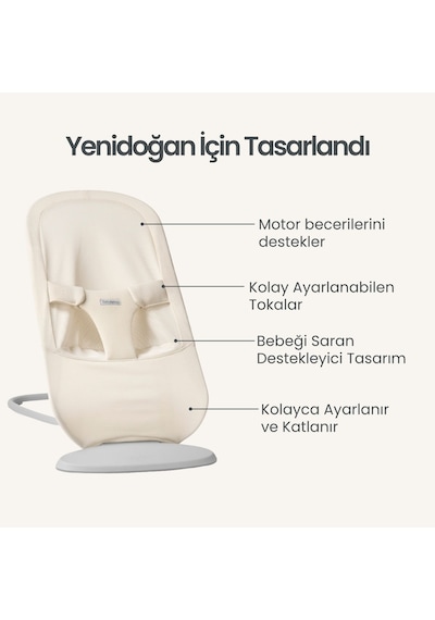 Babybjörn 2 Li Set Begin Ana Kucağı & Kanguru Hold Mesh Cream