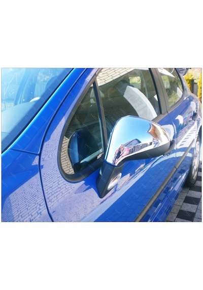 Peugeot 207 Krom Ayna Kapağı 2 Prç 2006 Üzeri P.çelik