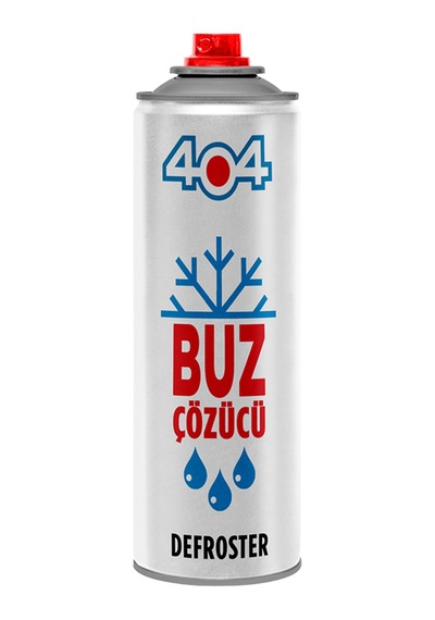 404 Buz Çözücü Sprey 500ml 30lu Koli Şeffaf