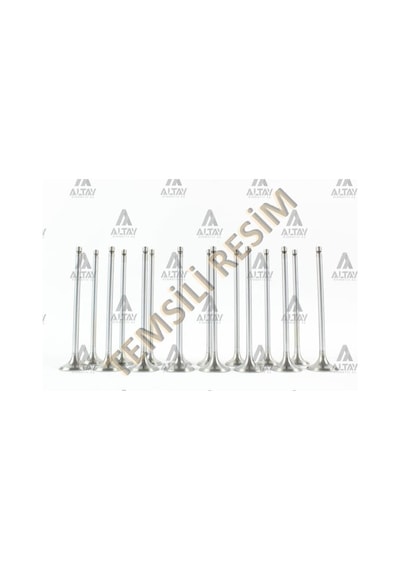 GÜNEŞ 3453-3454-1 Subap Takım Mazda 3 16V (In-8 Ölçü:29.2X5.5X97.1 Ex-8 Ölçü:25.9X5.5X96.7) (Stellitli)