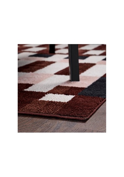 Ikea Markblamme Halı 160 X 230 Cm Bordo - Beyaz - Pembe Çok Renkli