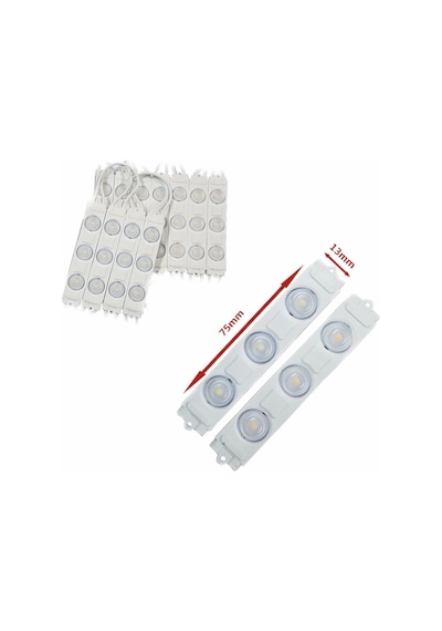220 Volt 1.5 Watt Modül Led Kırmızı 5 Adet