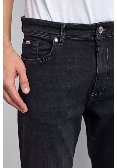 Back & Bond Erkek Kot Pantolon B35w35001 102 Siyah Siyah