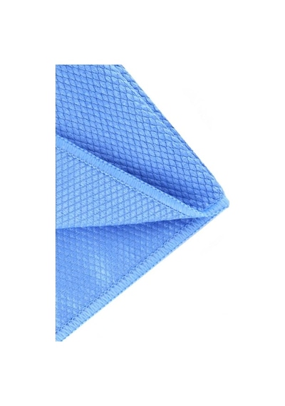 Nivemes Home %100 Microfiber Baklava Desen Cam Bezi Mavi 50 x 70 CM