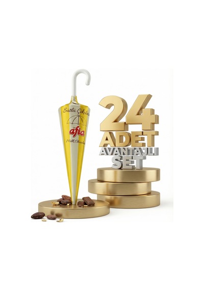 Afia Şemsiye Çikolata 24x25 Gr