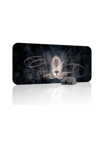Hollow Knight Silksong Dikişli Kauçuk Oyuncu Mousepad V5 - 70x30 Xl Gaming Mouse Pad