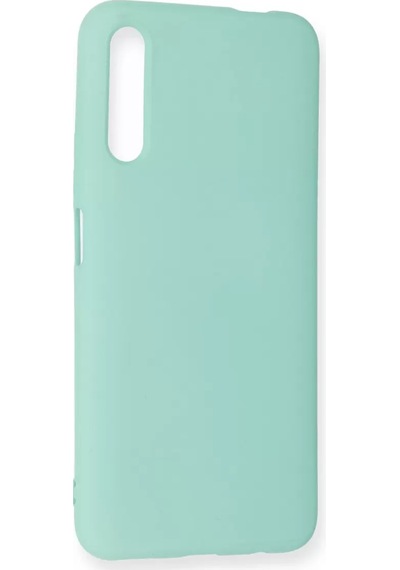 Newface Huawei P Smart Pro / Y9s Kılıf Nano İçi Kadife Silikon - Turkuaz