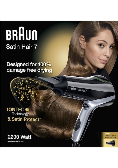 Braun Satin Hair 7 Iontec HD710 2200W Saç Kurutma Makinesi