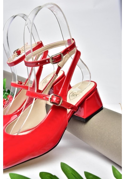 Fox Shoes P654137008 Kırmızı Mary Jane Rugan Alçak Topuklu Kadın Ayakkabı Maryjane Kırmızı Fox Shoes P654137008 Kırmızı Mary Jane Rugan Alçak Topuklu Kadın Ayakkabı Maryjane Kırmızı